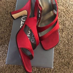 Mootsies Tootsies Red high heel shoes